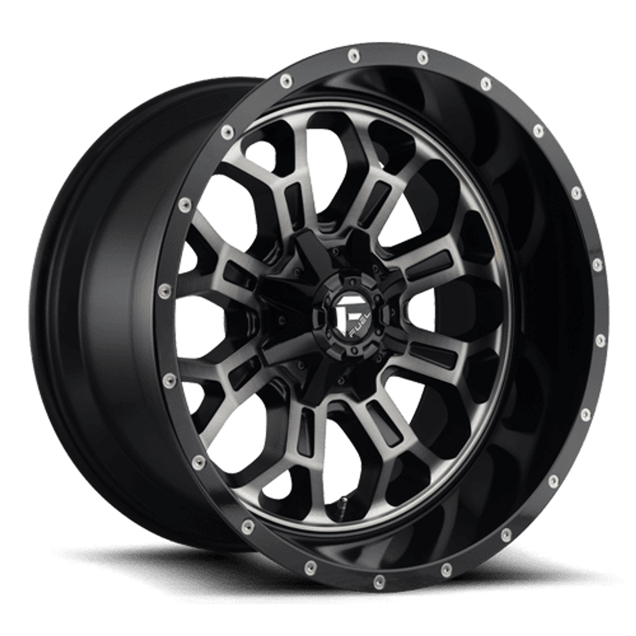 Fuel Off-Road 18x9 Crush Wheel 5 Bolt -12 ET 78.10 Bore Gloss Black D561