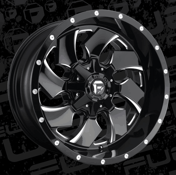Fuel Off-Road 20x10 Cleaver Wheel 6 Bolt -18 ET Gloss Black D574