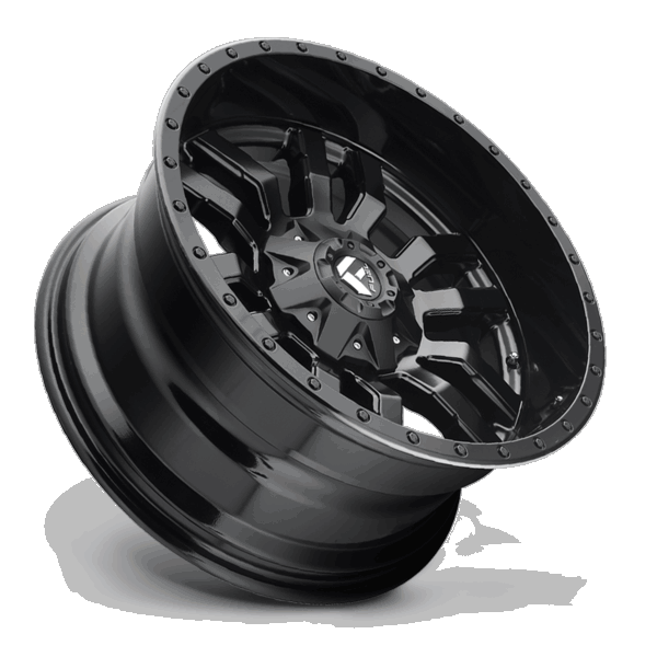 Fuel Off-Road 18x9 Sledge Wheel 5 Bolt 1 ET 110.30 Bore Matte Black D596