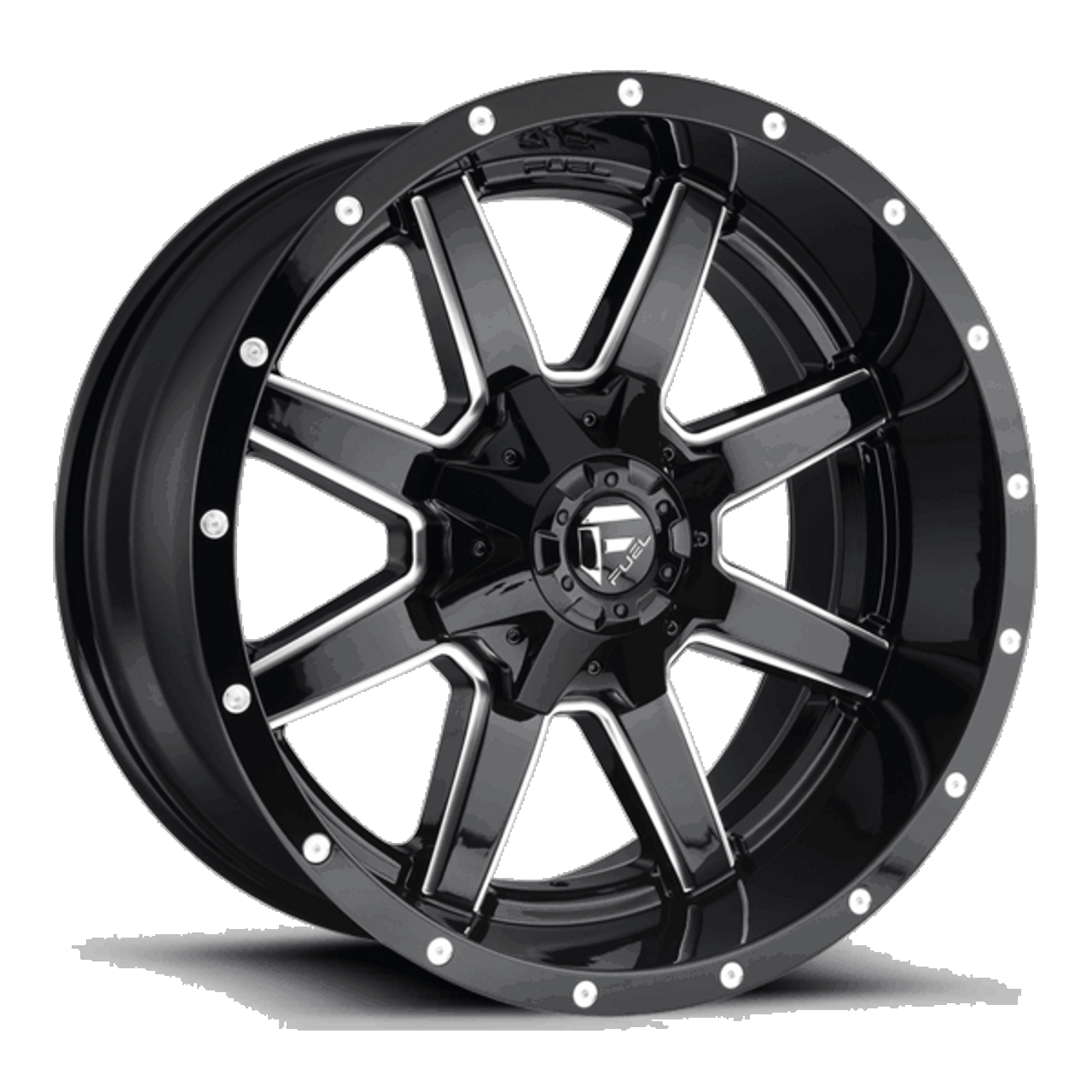 Fuel Off-Road 17x9 Maverick Wheel 6 Bolt -12 ET Gloss Black D610