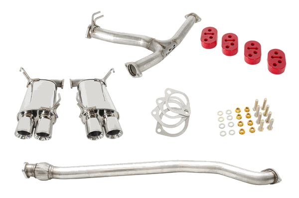 GrimmSpeed Non-Resonated Catback Exhaust System (11-18 WRX/STi) 070034