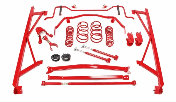 BMR Handling Performance Package - Level 2 - Red (2005 - 2010 Mustang / 2007 - 2014 Shelby GT500) HPP003R