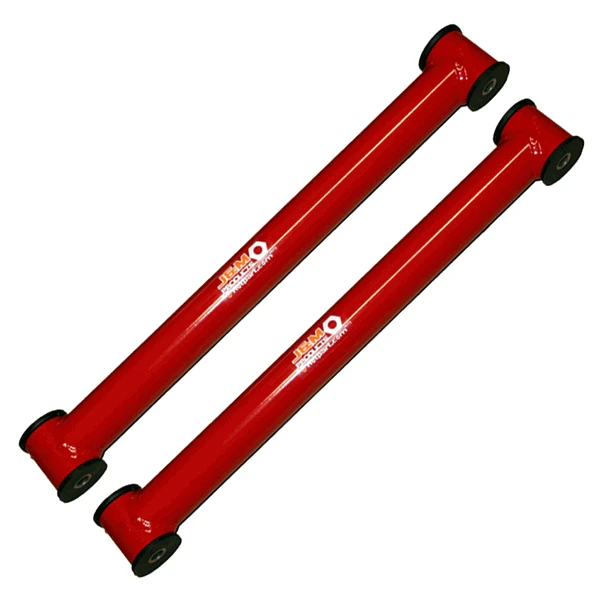 J&M Lower Control Arms - 3 Piece Poly-Ball Bushings - Red (1982 - 2002 Camaro / Firebird) 23851-R