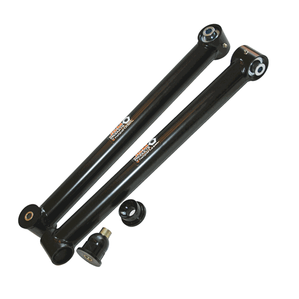 J&M Rear Lower Control Arms - Extreme Joint Bushings - Red (1982 - 2002 Camaro) 23932-R