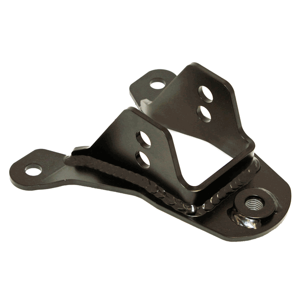 J&M Upper Control Arm Mounts Black (2011-2014 Mustang) 23987B