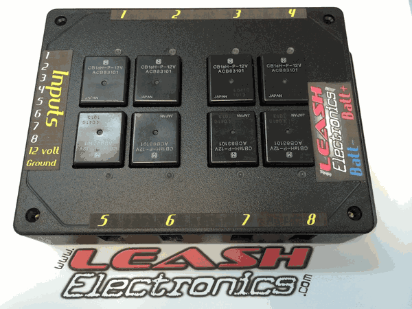 Leash Electronics Heavy Duty 8 Relay Panel