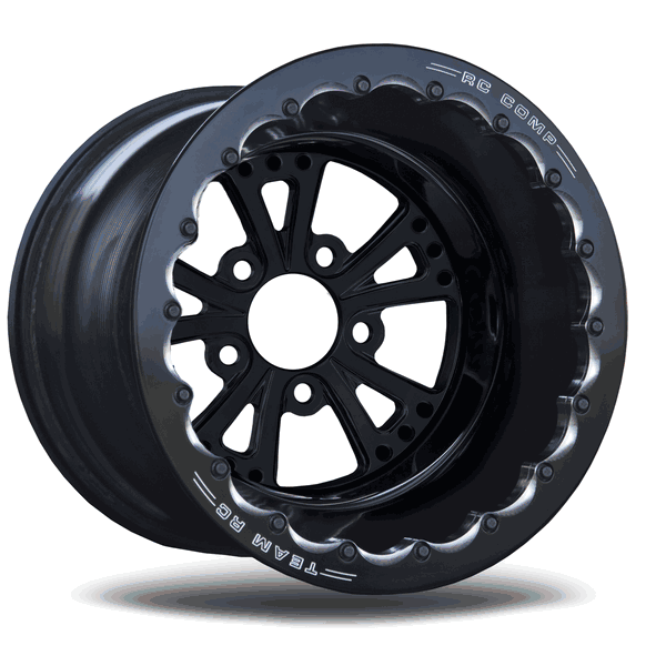 RC Components 15x13 Torx Rear Wheel Non-Beadlock Black Rim