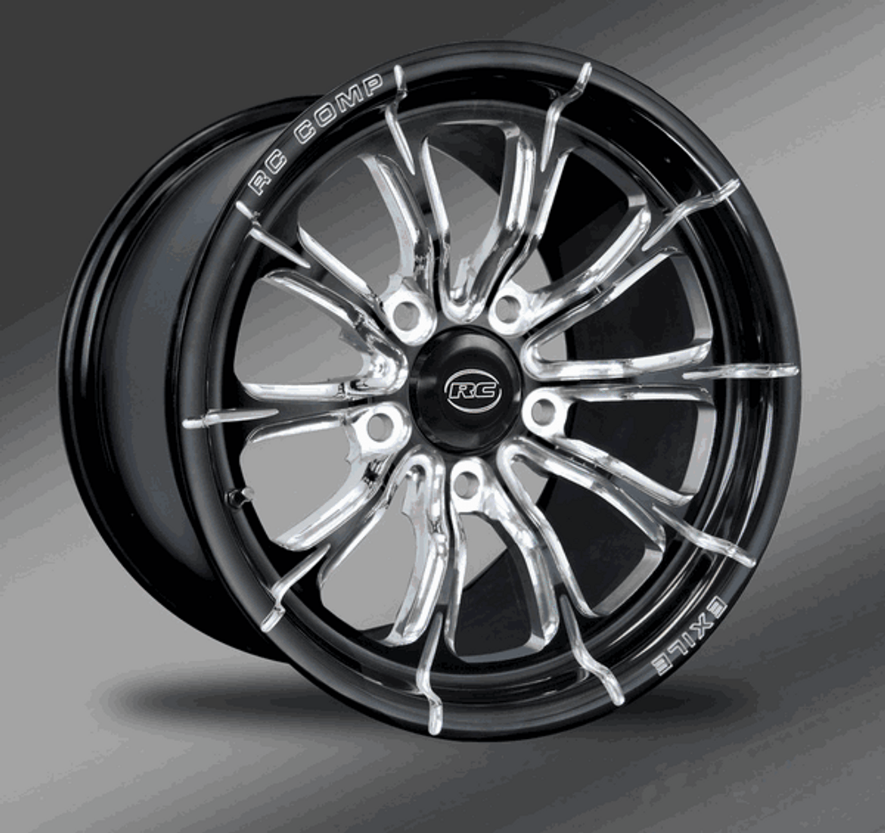 RC Components 15x10 Rear Exile Wheel (11-14 Mustang GT