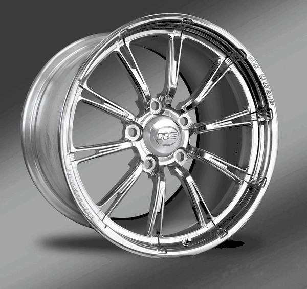 RC Components 17x10 Street Fighter Hammer Wheel Non-Beadlock Polished Finish