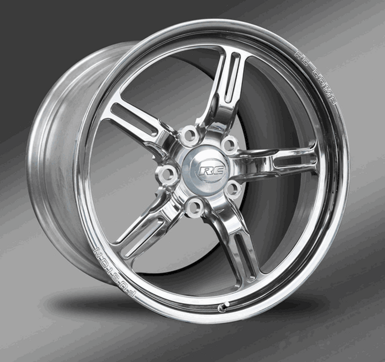 RC Components 17x10 Street Fighter Fusion Wheel Non-Beadlock Polished Finish