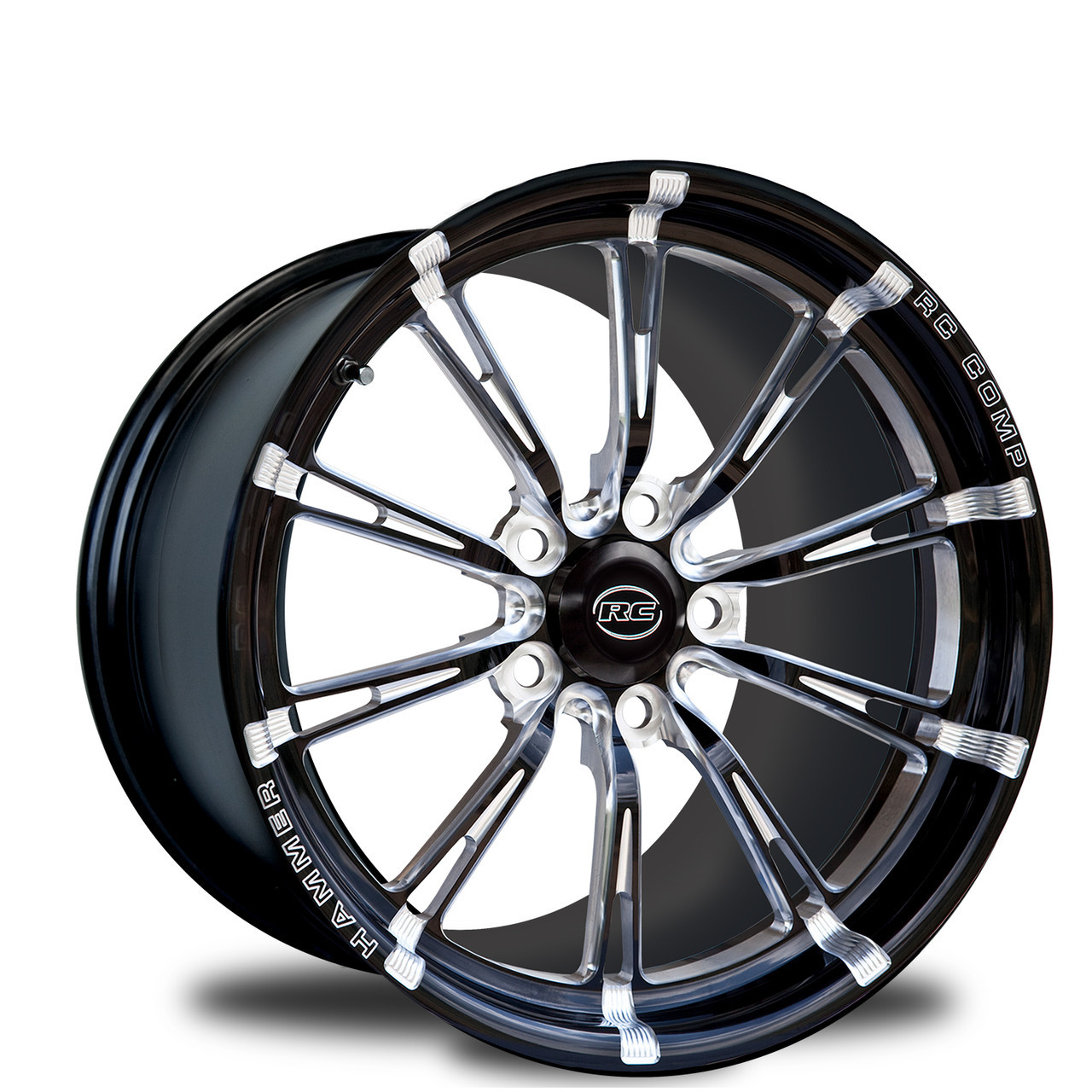 RC Components 17x11 Street Fighter Hammer Wheel Non-Beadlock Eclipse Finish