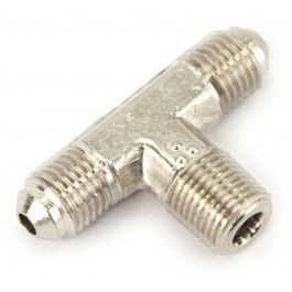 Nitrous Outlet 1/8" NPT x 3 AN x 3 AN Branch Tee 00-01400-B