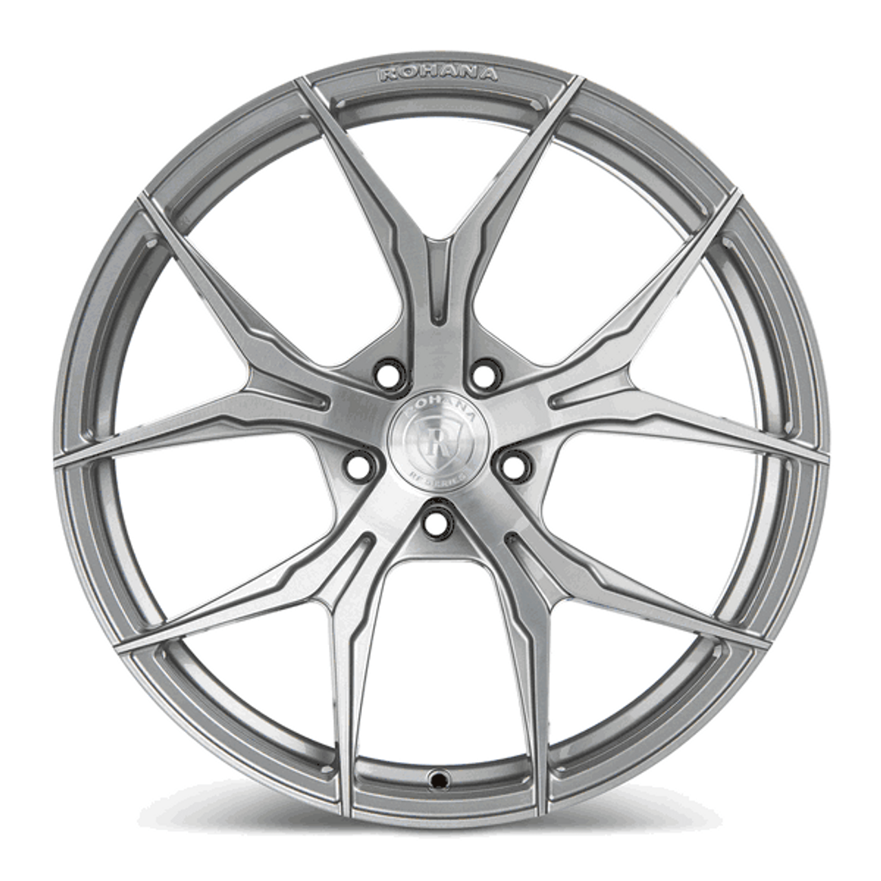 Rohana 22x10.5 RFX5 Wheel Brushed Titanium
