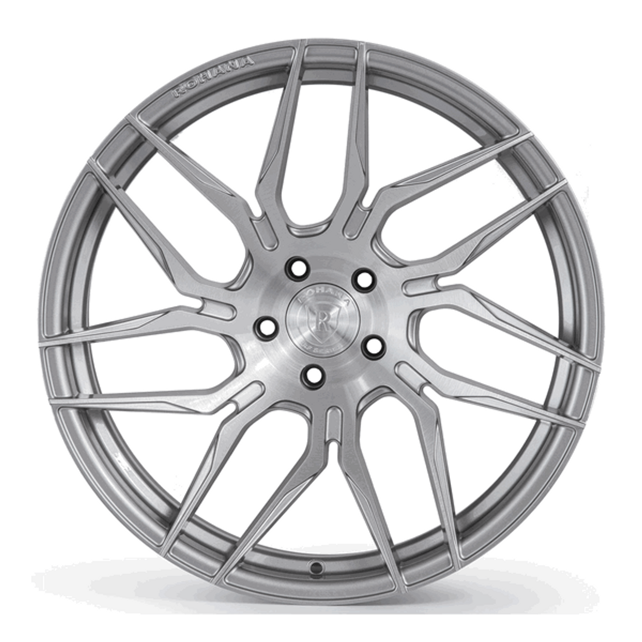 Rohana 20x10 RFX7 Wheel Brushed Titanium