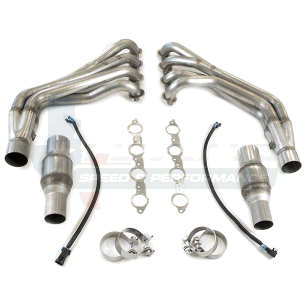 Texas Speed 1-7/8" Long Tube Headers & Off Road Connection Pipes (10-15 Camaro SS/ZL1) 25-TSPG5304HOR-178