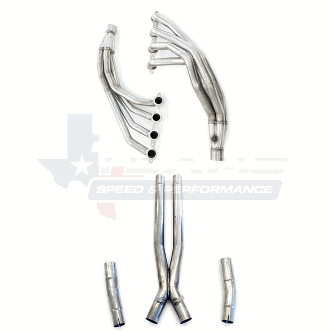 Texas Speed 17/8" Long Tube Headers & Off Road XPipe (0513 C6