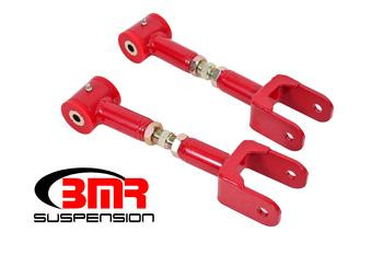 BMR Upper Control Arms - DOM - On-Car Adjustable - Polyurethane Bushings - Red (1978 - 1987 G-Body) UTCA055R
