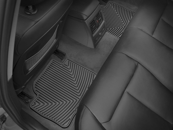 WeatherTech Rear All-Weather Mats Pair Black (05-14 Ford/Toyota) W136