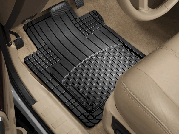 WeatherTech Front & Rear AllVehicle Mats 4 Piece Black (Universal