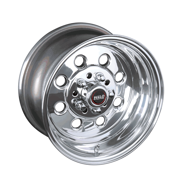 Weld 15x14 Sport Forged Draglite Wheel 5x4.5/4.75 BP 4.5 BS Polished 90-514348