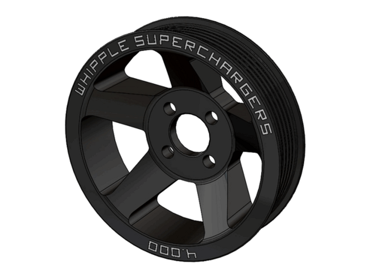 Whipple 10 Rib Supercharger Pulley (GM) SCP-10-GM - Beefcake Racing