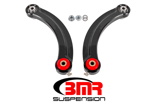 BMR Camber Link - Fixed - Polyurethane/Bearing - Billet Aluminum - Black Anodized (2015 - 2026 Mustang) UTCA057