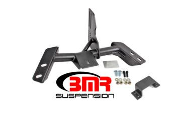 BMR Torque Arm Relocation Crossmember - TH700R4/4L60 - Black (1982 - 1992 F-Body) TCC017H