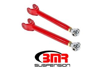 BMR Lower Trailing Arms - Single Adjustable - Red (2016 - 2024 Camaro) TCA060R