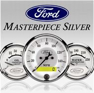 Ford Masterpiece Silver Gauges