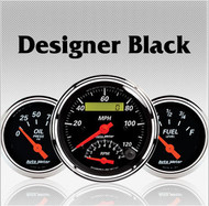 Designer Black Gauges