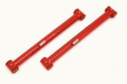 BMR Lower Control Arms - DOM - Non-Adjustable - Polyurethane Bushings - Red (1982 - 1992 F-Body) TCA001R