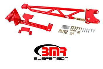 BMR Tunnel Mounted Torque Arm - Red (1993-2002 F-Body Stock Exhaust No DSL) TA013R