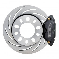 Strange Front Brake Kit Pro Series Soft Pads (2005-2014 Mustang) B4148WC