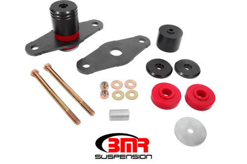 BMR Motor Mount Kit - Polyurethane Bushings - Black Anodized (2011 - 2023  Challenger / 2011 - 2023 Charger) MM110