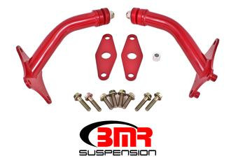 BMR Motor Mount Kit w/Integrated Stands Poly Bushings Red (2016+ Camaro) MM010R