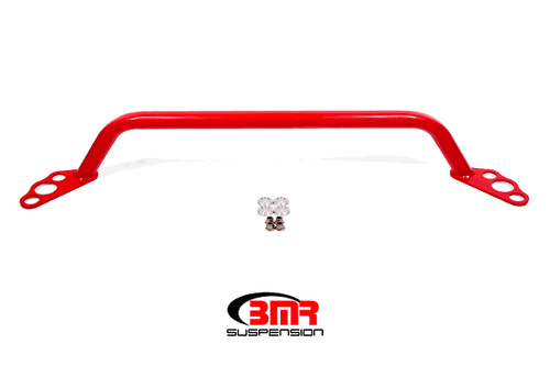BMR Strut Tower Brace - Rear - Red (2008 - 2023 Challenger / 2006 - 2023 Charger) STB112R