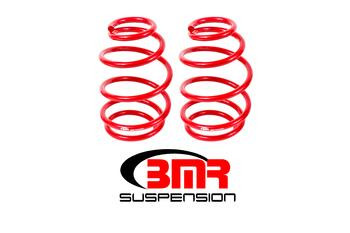 BMR 1.4" Lowering Springs - Front - 220 Spring Rate - Red (2010 - 2015 Camaro V8) SP023R