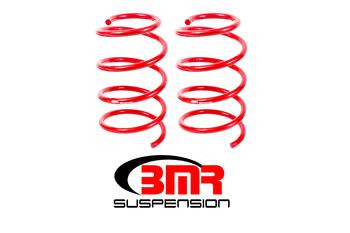 BMR 1.5" Lowering Springs - Front - Red (2005 - 2014 Mustang) SP011R
