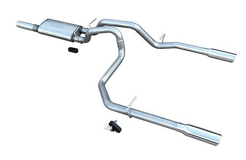 Pypes Catback Exhaust System & Violator Mufflers (2010 - 2024 Chevrolet Silverado 1500 / 2010 - 2024 GMC Sierra 1500) - SGT30V