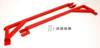 BMR Subframe Connectors - Weld-On - Boxed - Red (1982 - 1992 F-Body) SFC008R