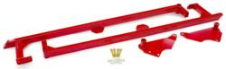 BMR Subframe Connectors - Weld-On - Boxed - Red (2004 - 2006 GTO) SFC007R