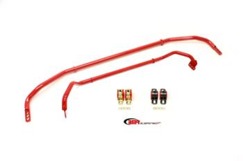 BMR Sway Bar Kit w/Bushings - Front & Rear - Red (2010 - 2015 Camaro) SB037R