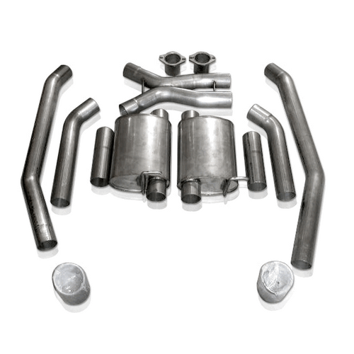 Stainless Works 3" Turbo Chambered Exhaust System w/X-Pipe (05-06 GTO) 05GTOCTMCB