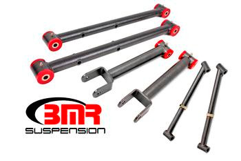 BMR Rear Suspension Kit - Polyurethane - Non-Adjustable - Black (1964 - 1967 A-Body) RSK007H