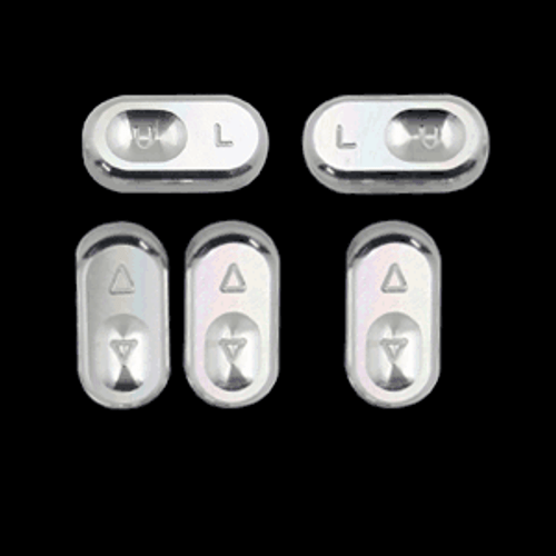 UPR Products Window Switch Kit Hardtop Polished (87-93 Mustang) 1017-87-02