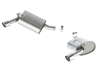 Borla 2.25" Axle Back Exhaust - S-Type - Single Rolled Tips (2014 - 2015 Camaro V6) 11845