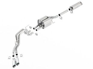 Borla Catback Exhaust - Touring (2010 - 2014 F-150 SVT Raptor / 2011 - 2012 Harley F-150) 140404
