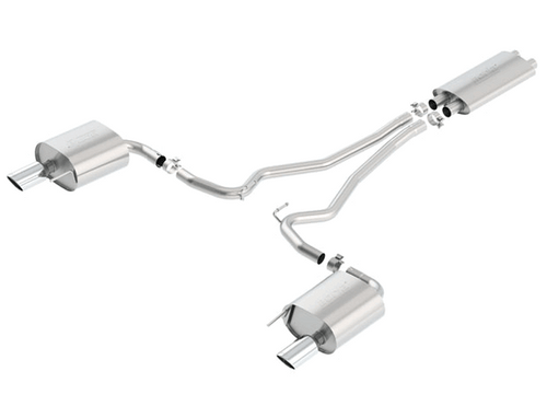 Borla 2.25" Catback Exhaust - ATAK (2015 - 2017 Mustang V6) 140588