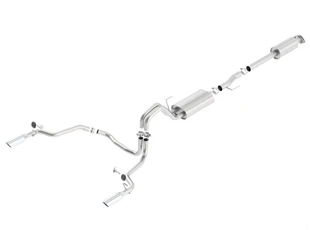 Borla Catback Exhaust - Touring (2015 - 2020 F150 2.7/3.5 Ext Cab Std Bed) 140614
