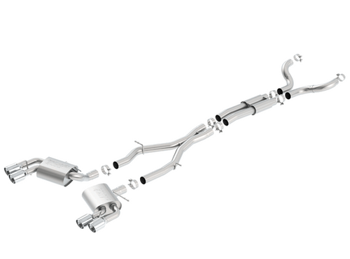 Borla 3" Catback Exhaust - S-Type (2016 - 2024 Camaro SS) 140687